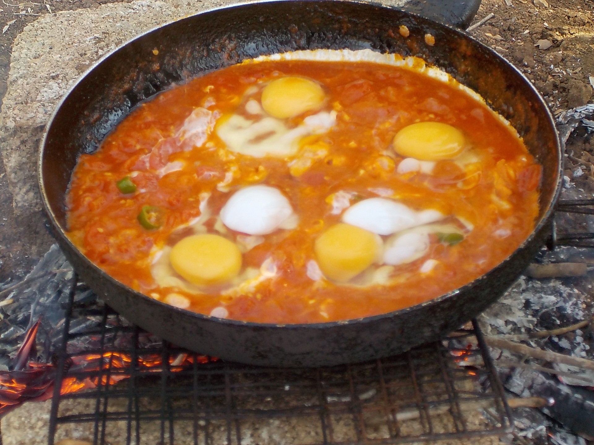 トマトと卵の煮込み シャクシューカ