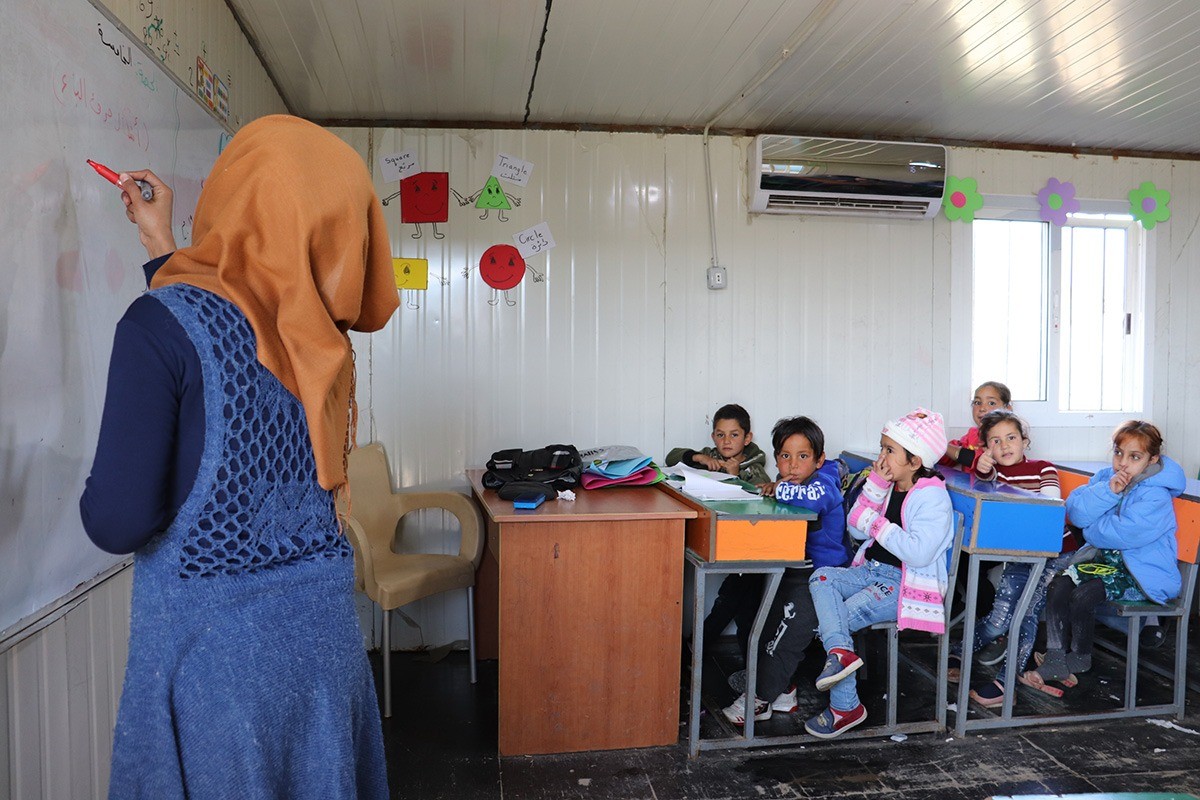 コロナ禍でのシリア難民への教育支援
