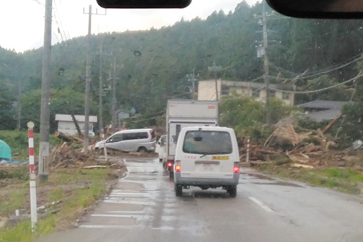 能登 大雨災害レポート 町野町へ物資を届けました