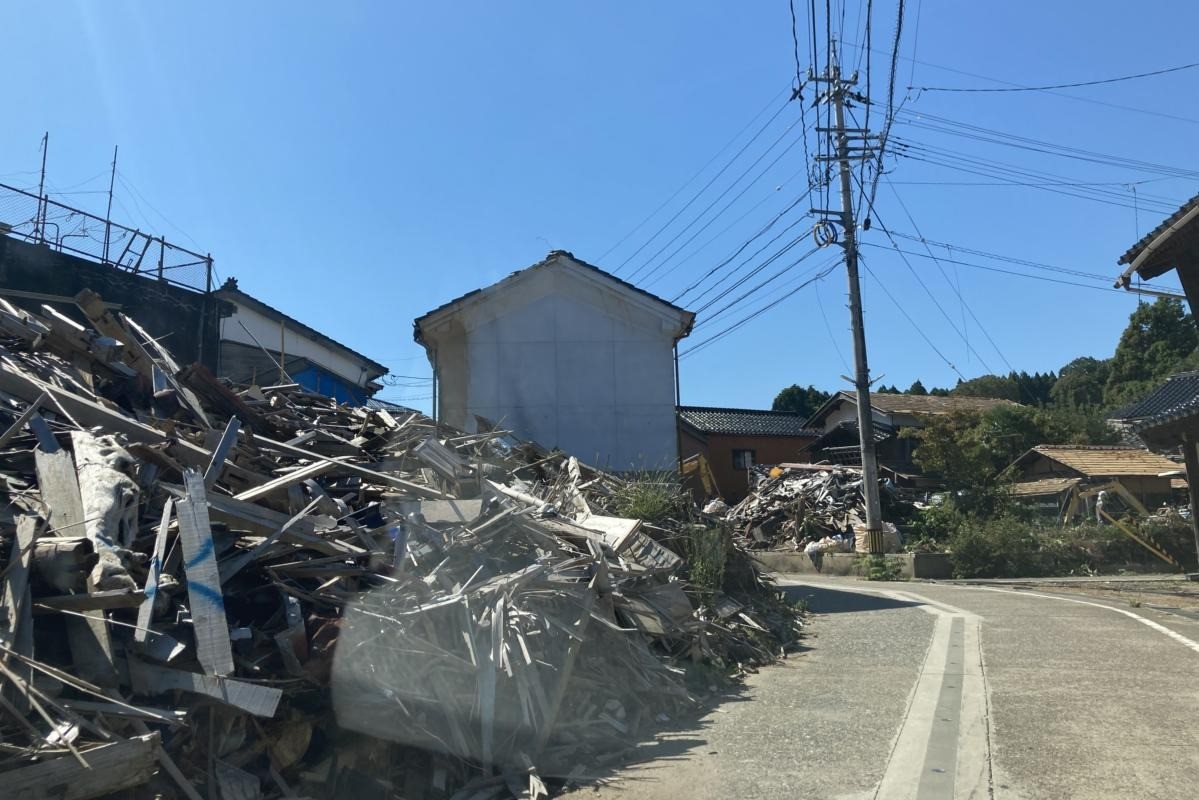 能登出張レポート　ふたつの災害のあとに