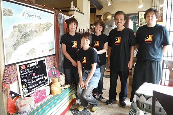愛媛県松山市のモアコーヒーでの「東ティモールフェア」ご報告