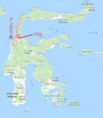 海岸部、パル市内の様子