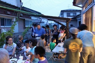 夏まつりレポート２　おちゃっこの夕べ 8/17