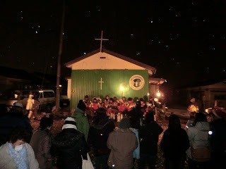 大街道のホワイトクリスマス