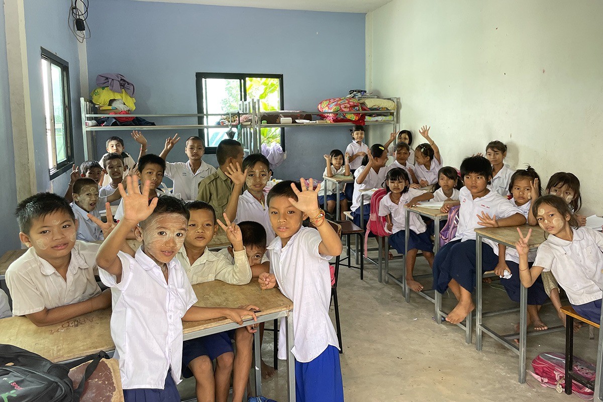 タイ国境出張レポート：子どもたちの笑顔と元気な声があふれる移民学習センター 後編
