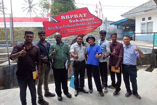 インドネシアへ養殖の視察研修に行ってきました