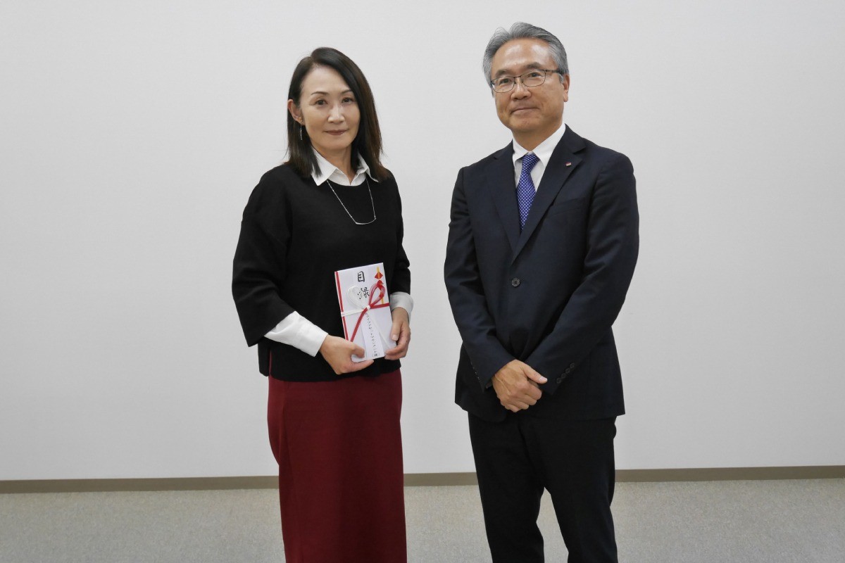 「ALAMCO SRI 社会貢献ファンド（愛称：あすのはね）」より、ご寄付をいただきました