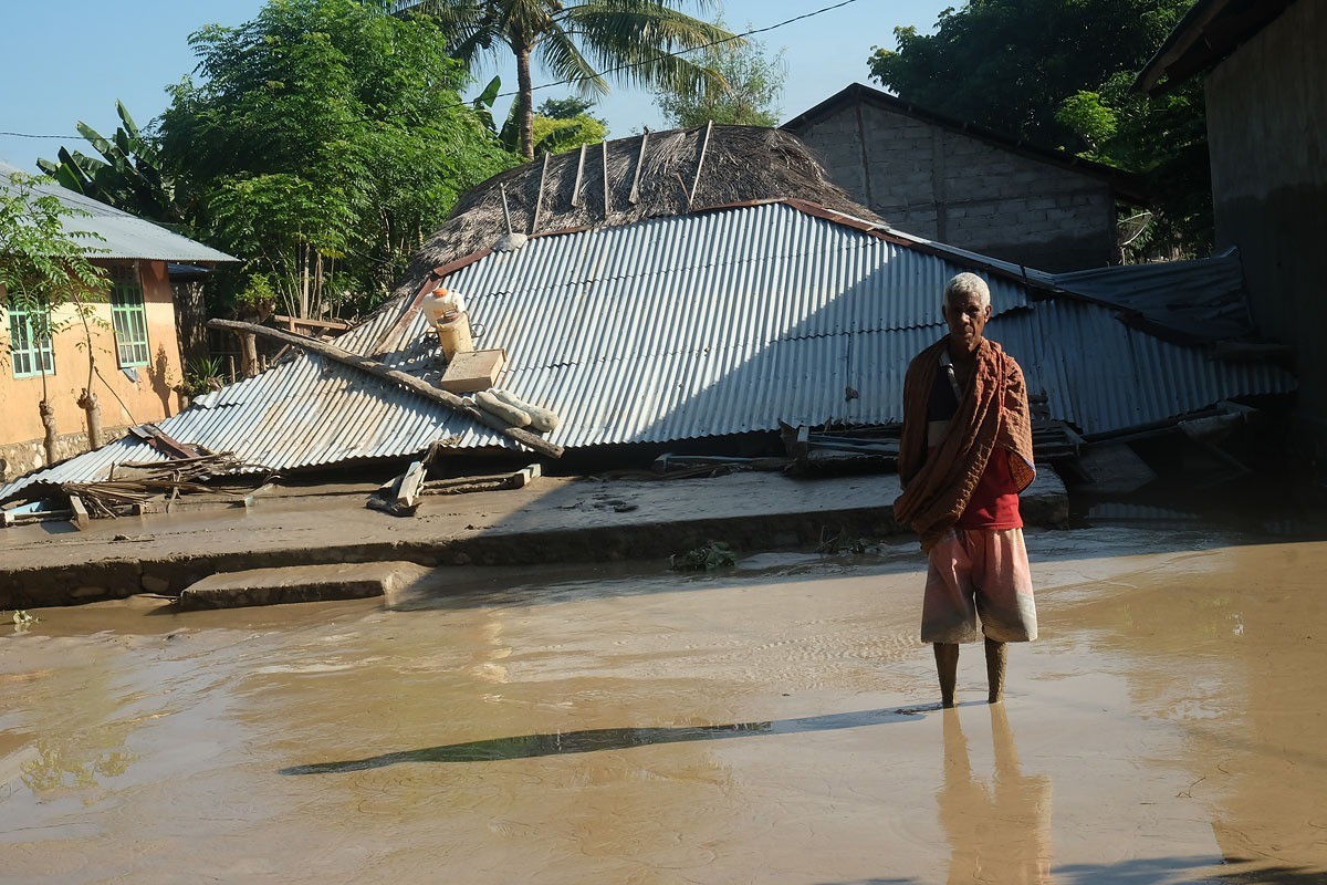 サイクロン・セロージャ豪雨被災者支援