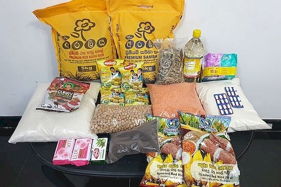 スリランカ経済危機　北部の漁村に緊急食料・生活用品を配付しました