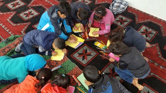 家族で楽しいひととき -シリア難民家族のためのイベント開催−