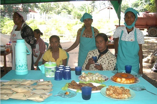 マウベシ女性グループ、料理コンテストに参加！