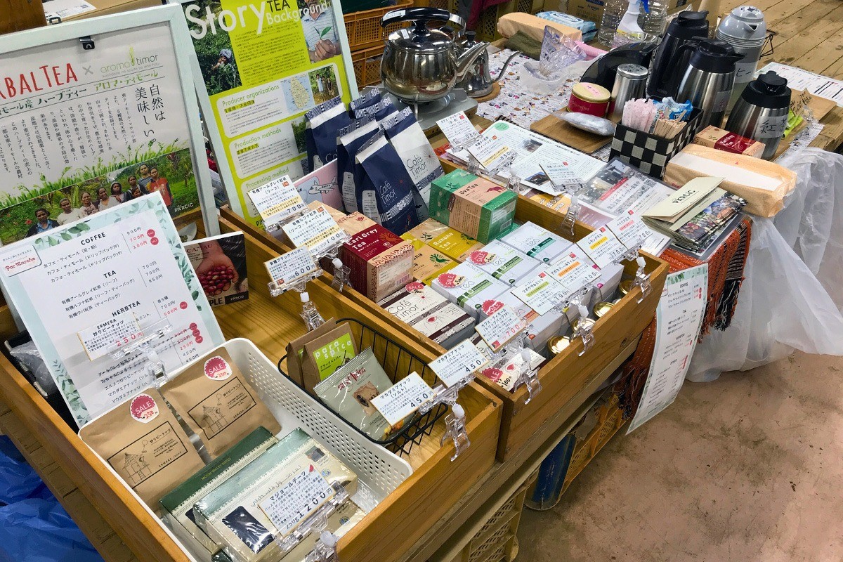 秋の収穫祭にみんかふぇ初出店