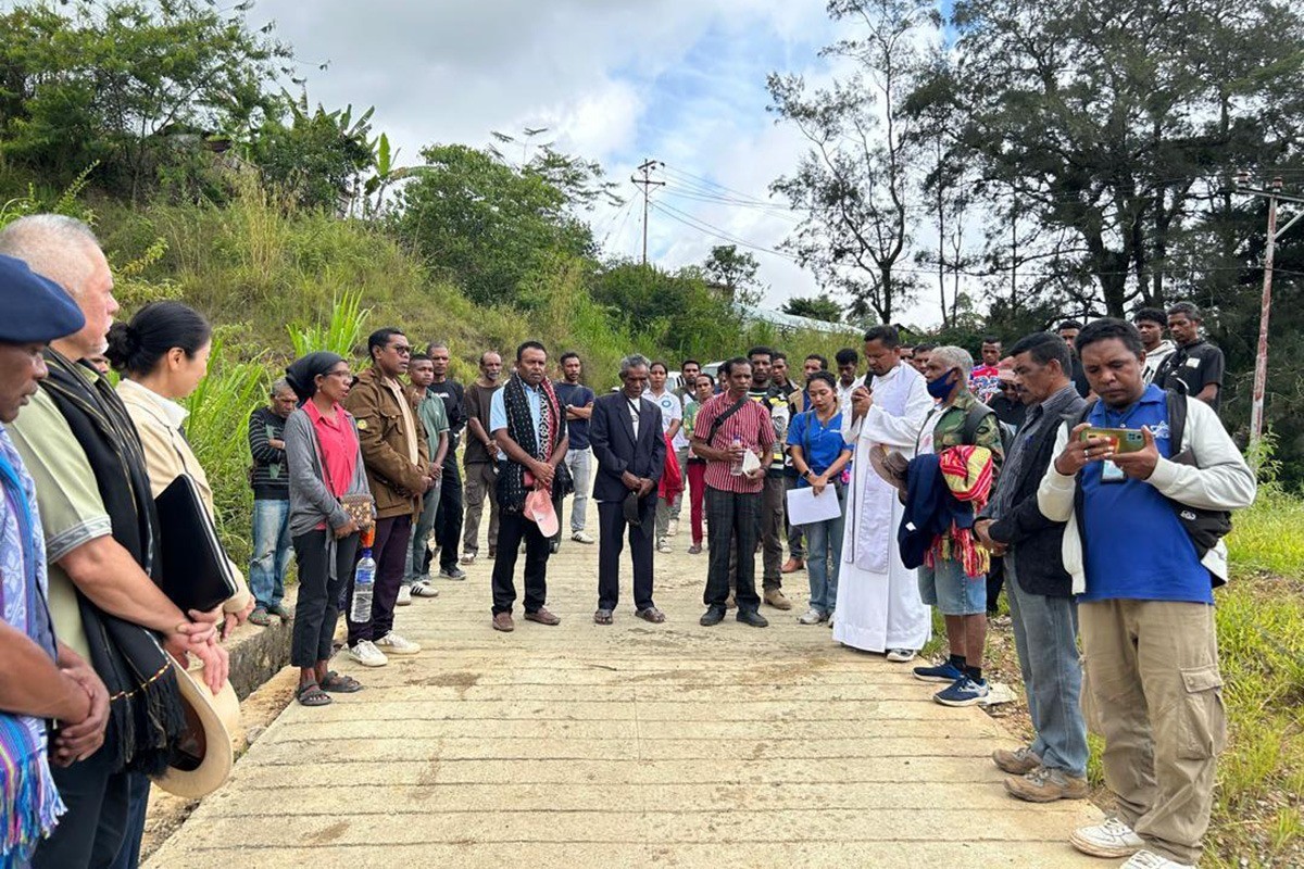 市場へ、学校へ、未来へ―マウベシで開通した新たな道