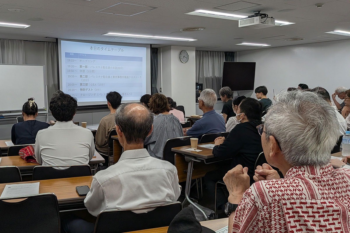 ガザの現状と市民の想い～イラン戦争の陰で続くガザへの攻撃～駐在員トークイベントより